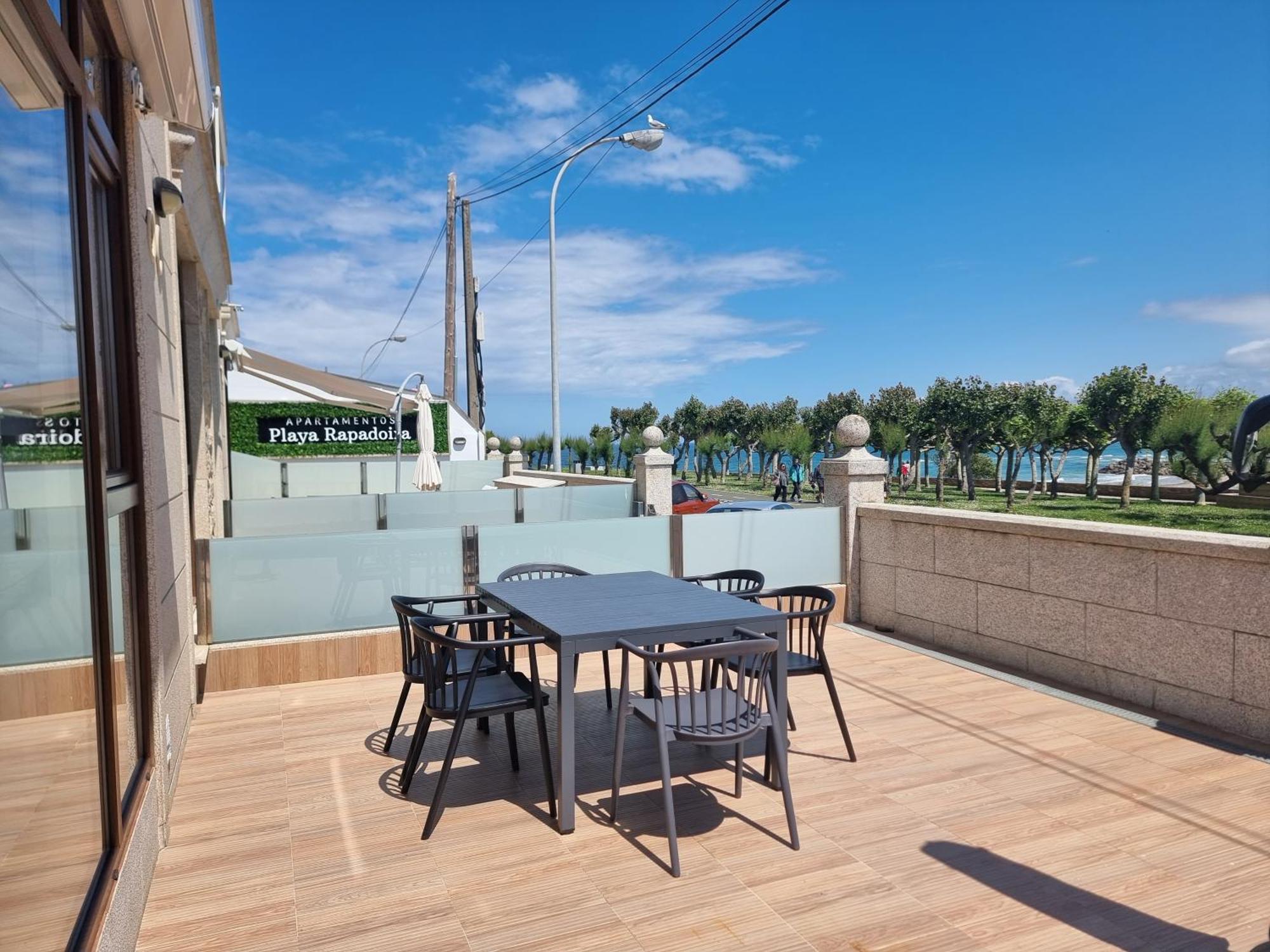 Foz Playa Rapadoira - Bajos Con Terraza Apartment Exterior photo