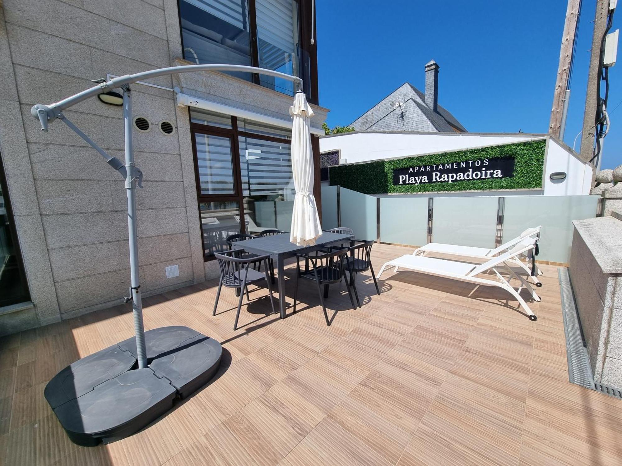 Foz Playa Rapadoira - Bajos Con Terraza Apartment Exterior photo